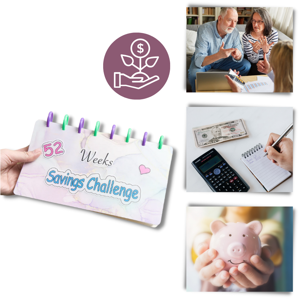 52 Week Comprehensive Savings Binder - Your Comprehensive Budget Planner  - Ozerty