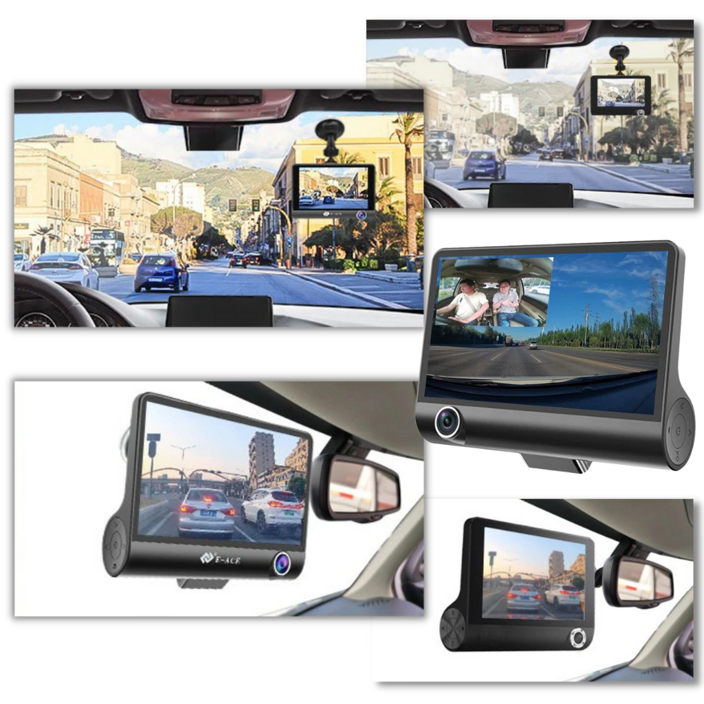 Full HD auto DVR Dash cam camera - Obiettivo e qualità dell'immagine - Ozerty