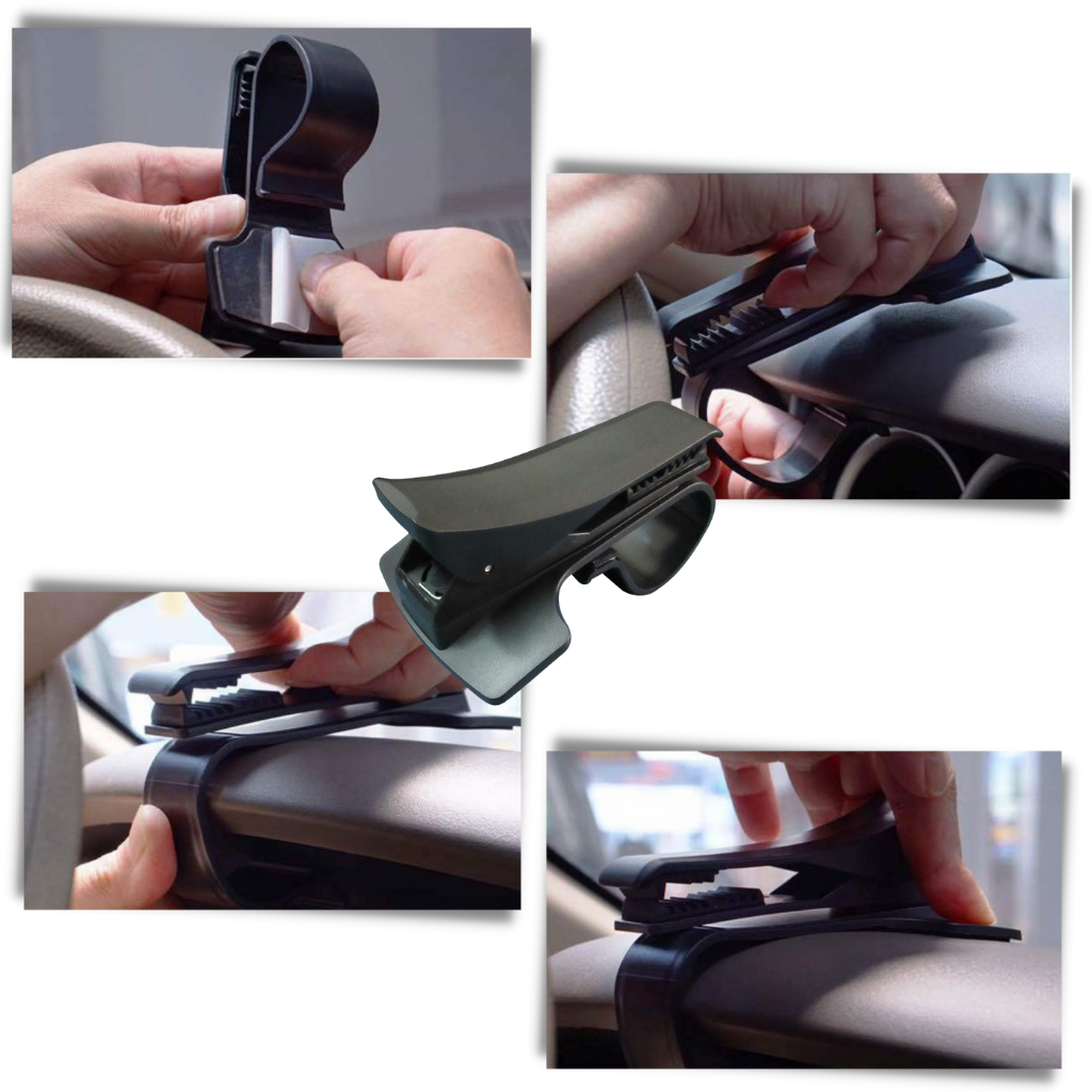 Car dashboard Phone Holder - Easy installation  - Ozerty