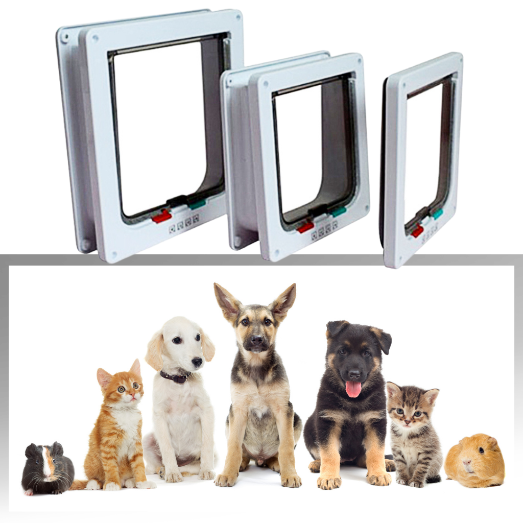 Cat Flap Door - GREAT FOR DIFFERENT DOGS AND CATS - Ozerty