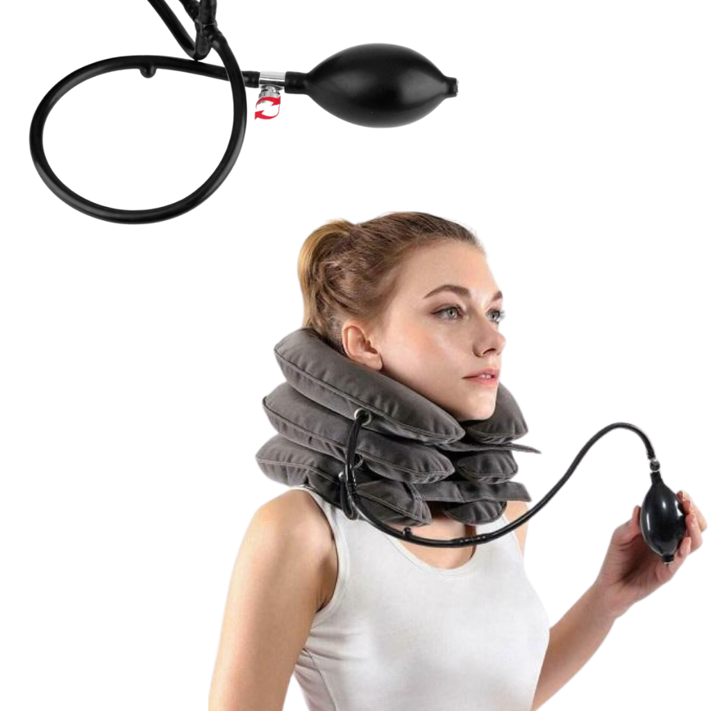 Cervical neck traction inflatable collar - Inflatable - 