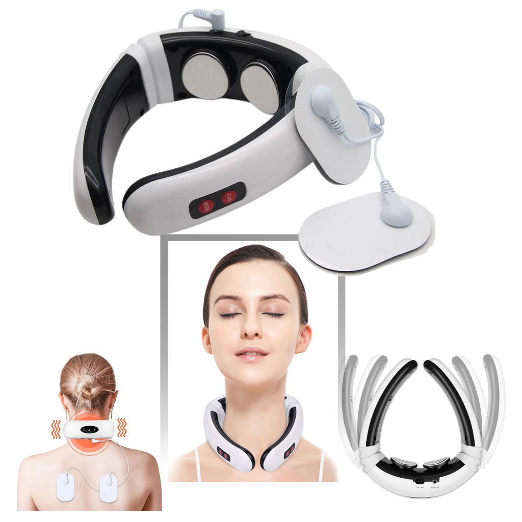 Neck massager pain release │ Infrared Heating Pain Relief Massager - Ozerty