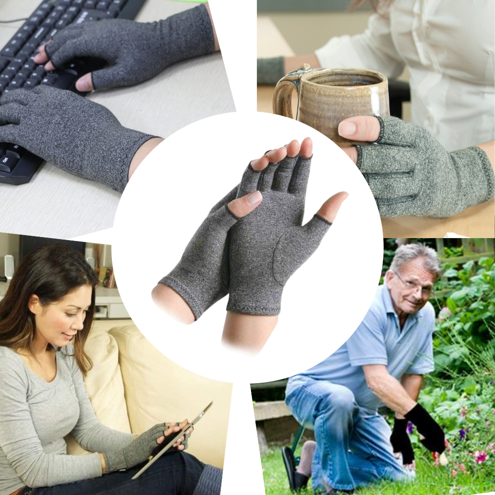 Gants de compression antidouleur │ Soulagement des douleurs articulaires │Gants de compression - Ozerty