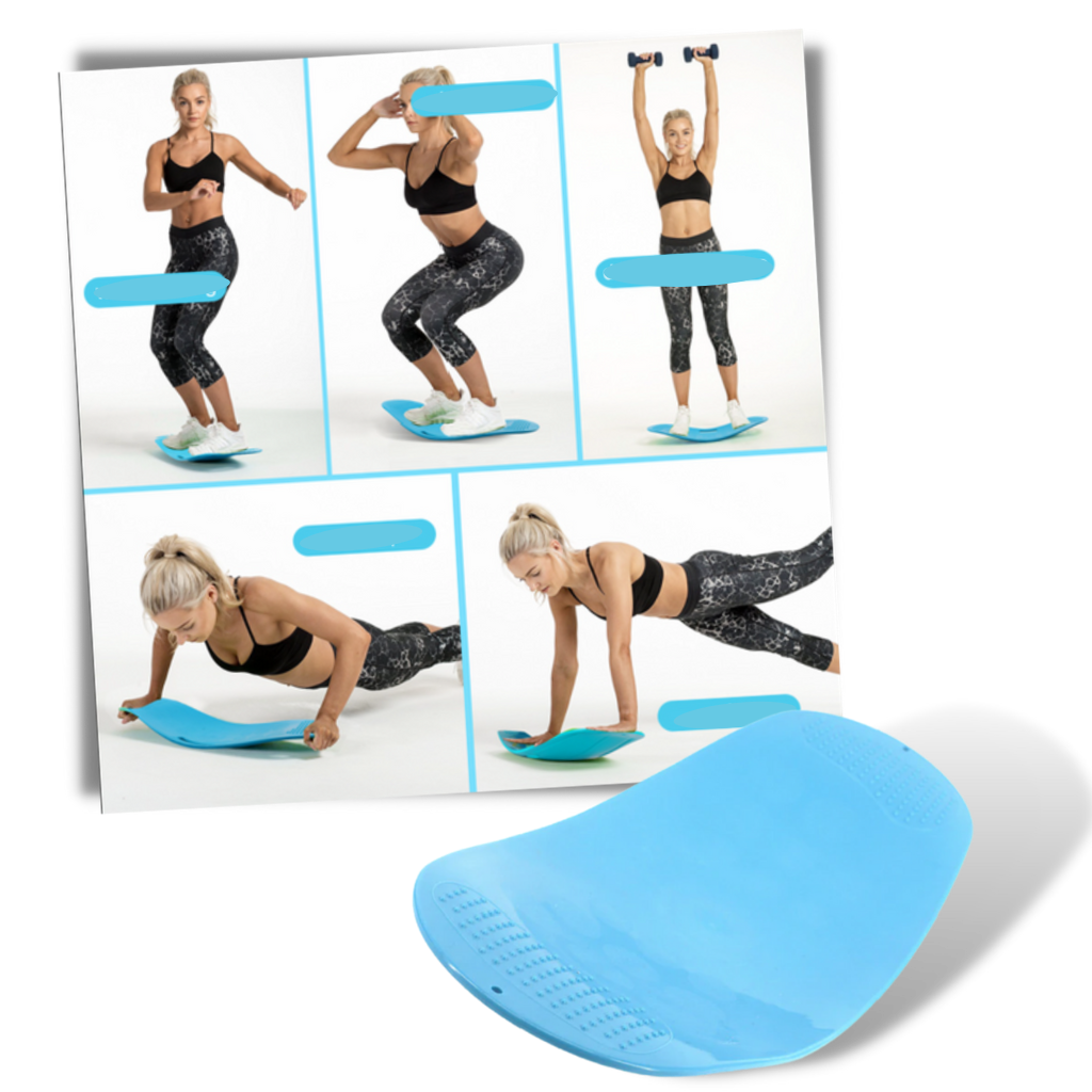 Balance exercise board - Useful for various types of training - Ozerty