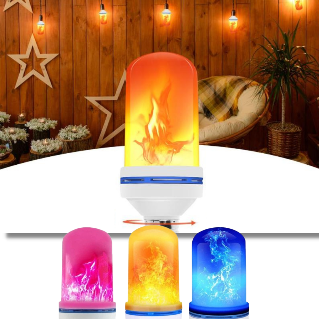 Flickering LED Lamp - Realistic Flickering Flame - Ozerty