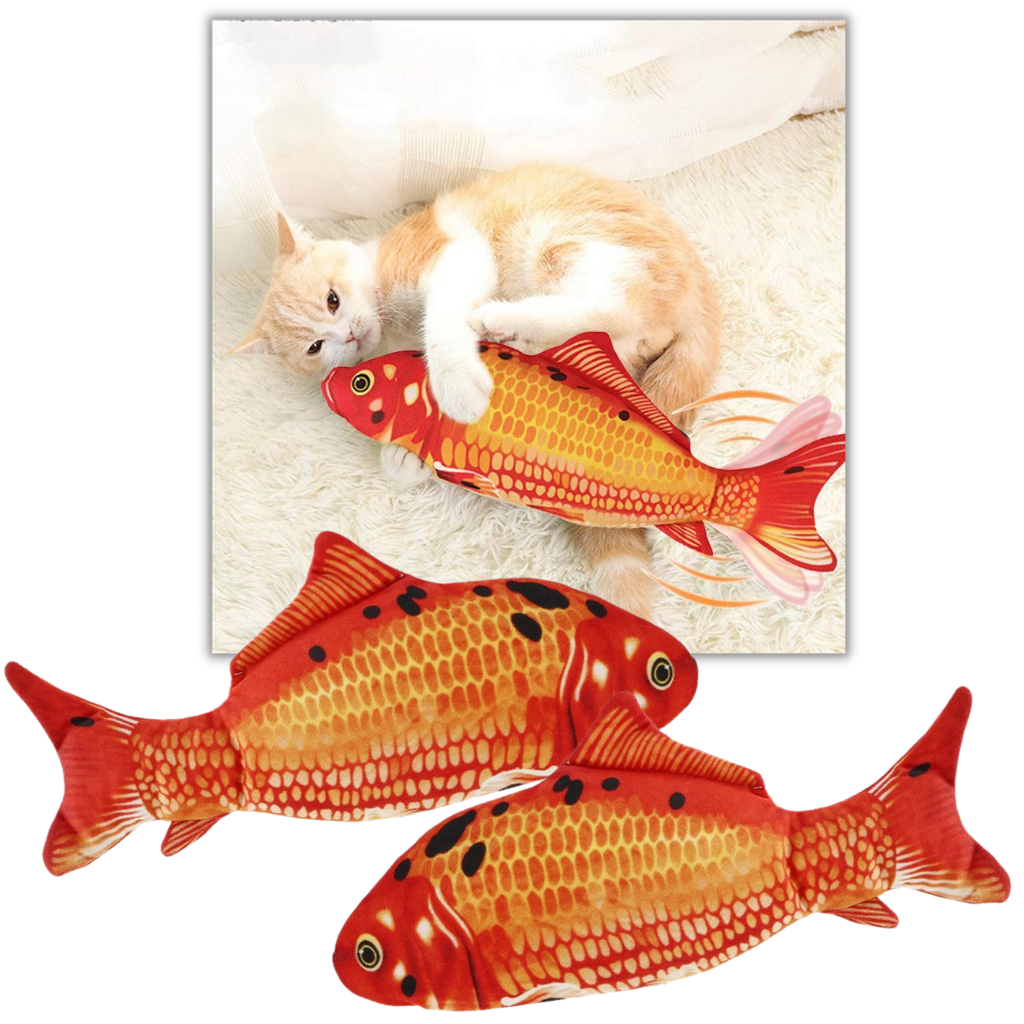 Jouet poisson pour chat - EXERCICE AMUSANT - Ozerty