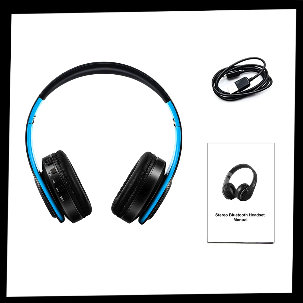 Foldable bluetooth headphones - Package - Ozerty
