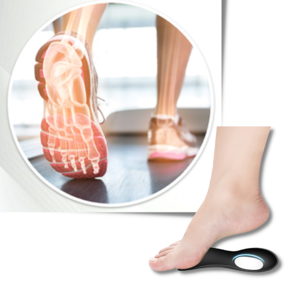 Orthopedic insoles for flat feet - Flat foot support - 