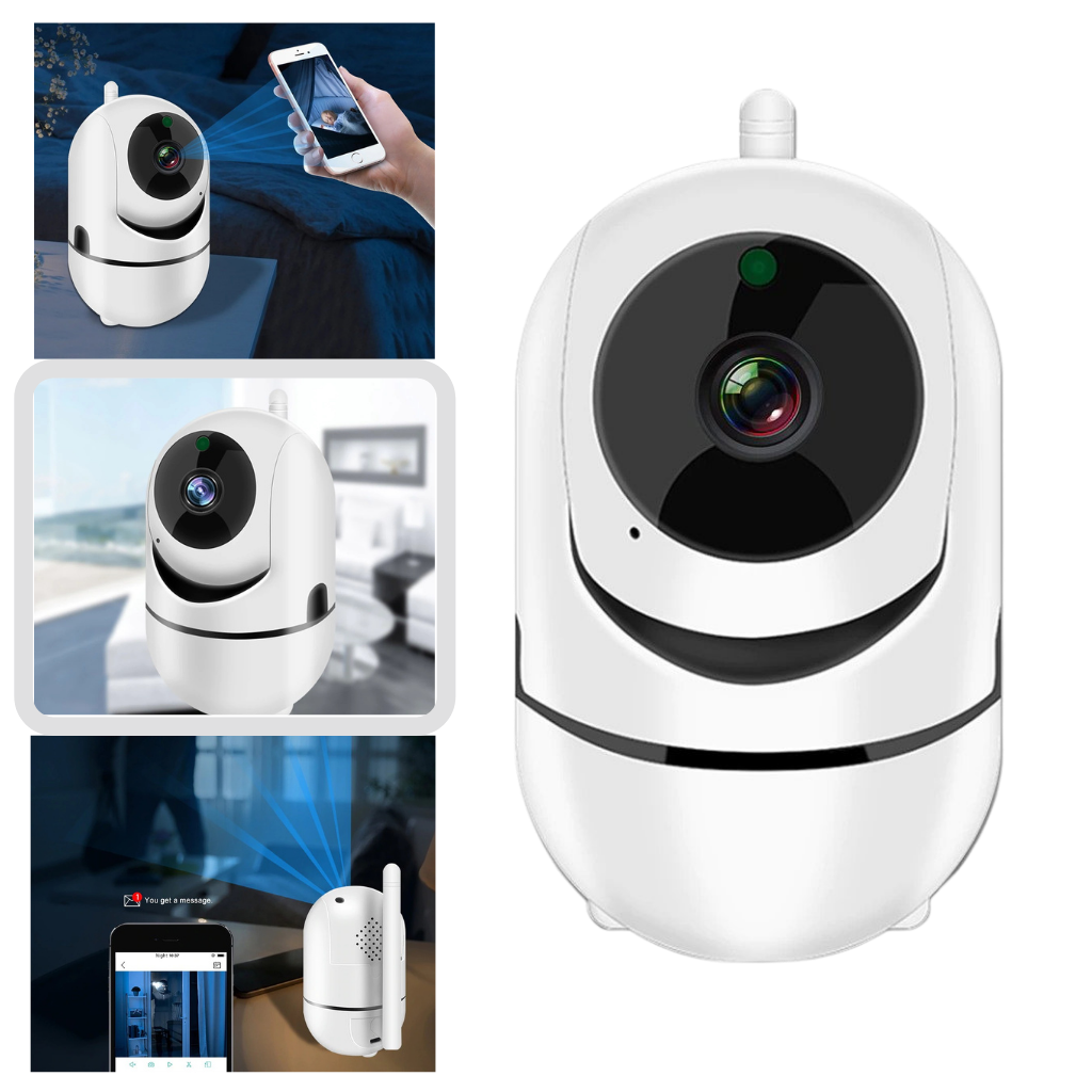 Telecamera di sicurezza senza fili HD | WiFi camera | Home CCTV - Ozerty