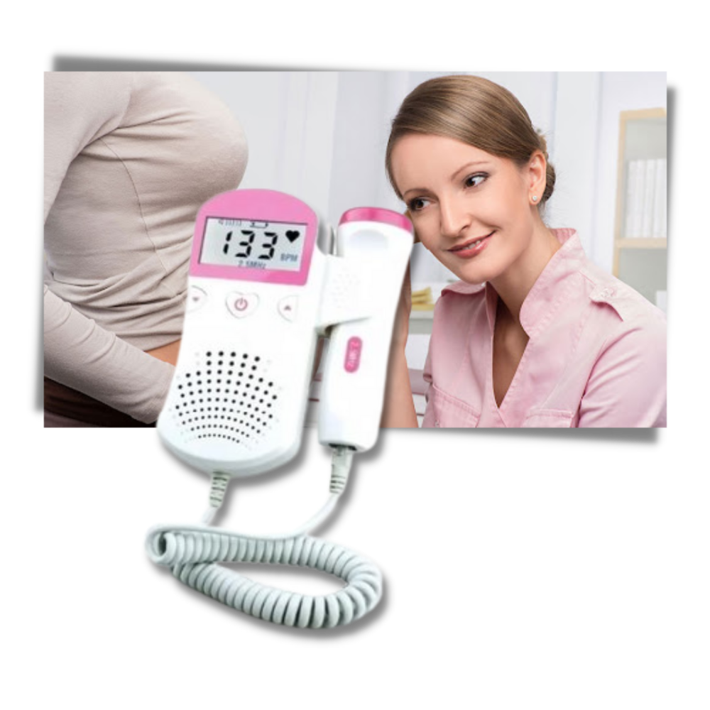 Baby Heartbeat Monitor  - LCD Display - 