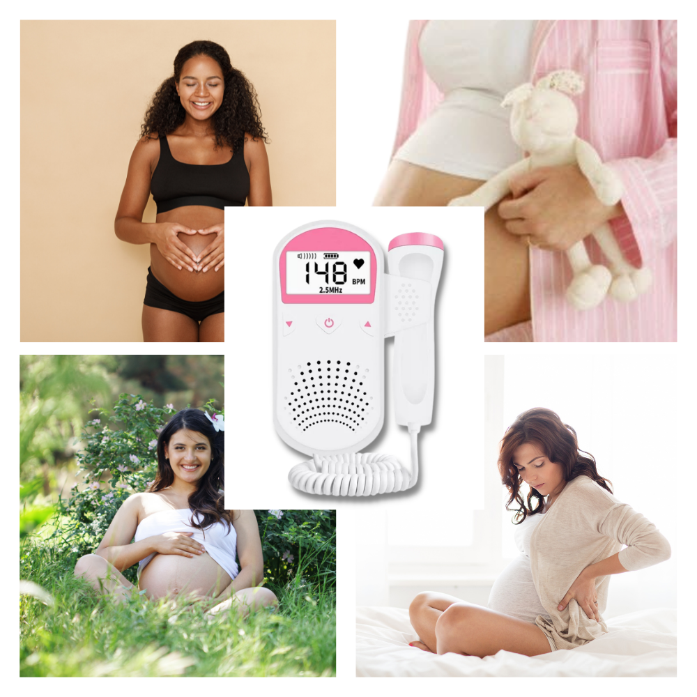 Baby Heartbeat Monitor - Fetal Heartbeat Monitor - Ozerty