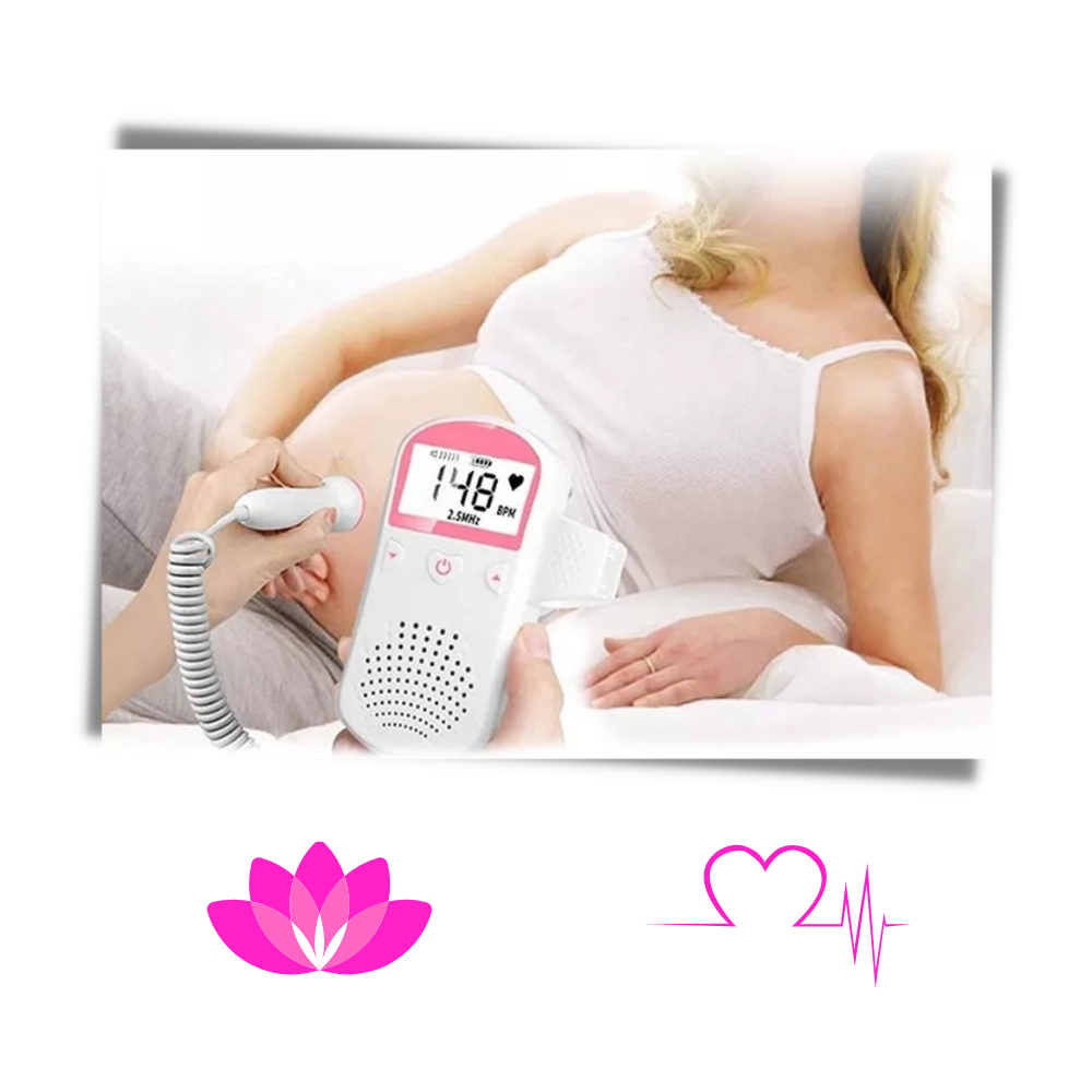 Baby-monitor av hjärtslag - Högkänslig sond  - Ozerty