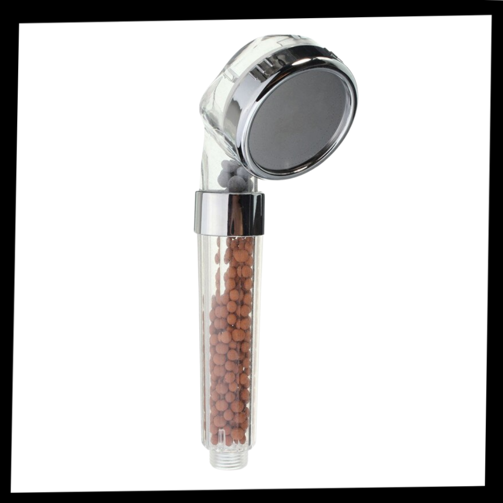 High Pressure ionic Shower Head  - Package - Ozerty