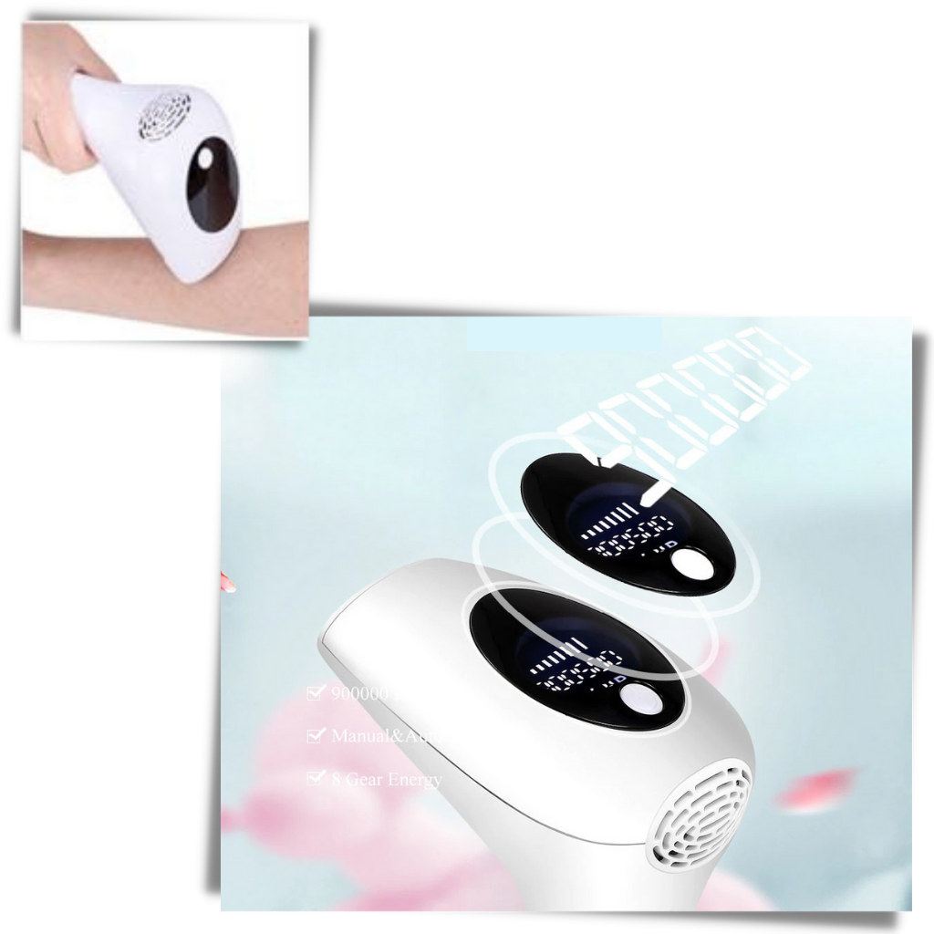 IPL Laser Hair Remover Handset  - Safe and Painless Usage  - 