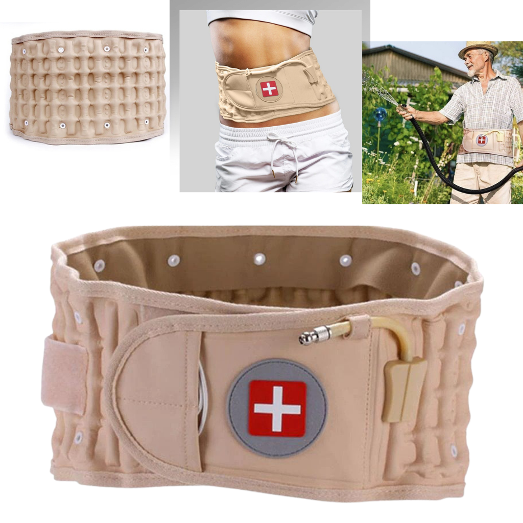 Lombar decompression belt │ Lower back traction support belt - Ozerty