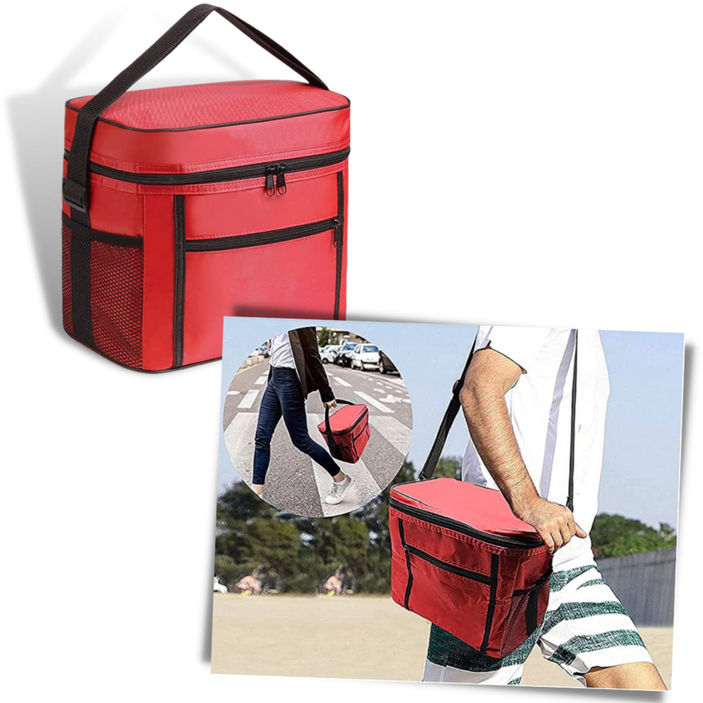 Insulated Lunch Bag - Adjustable strap - Ozerty