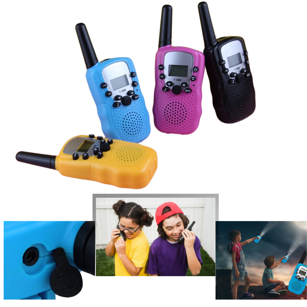 Talkie-walkie pour enfants | Talkie-walkie éducatif pour enfants filles et garçons - Ozerty