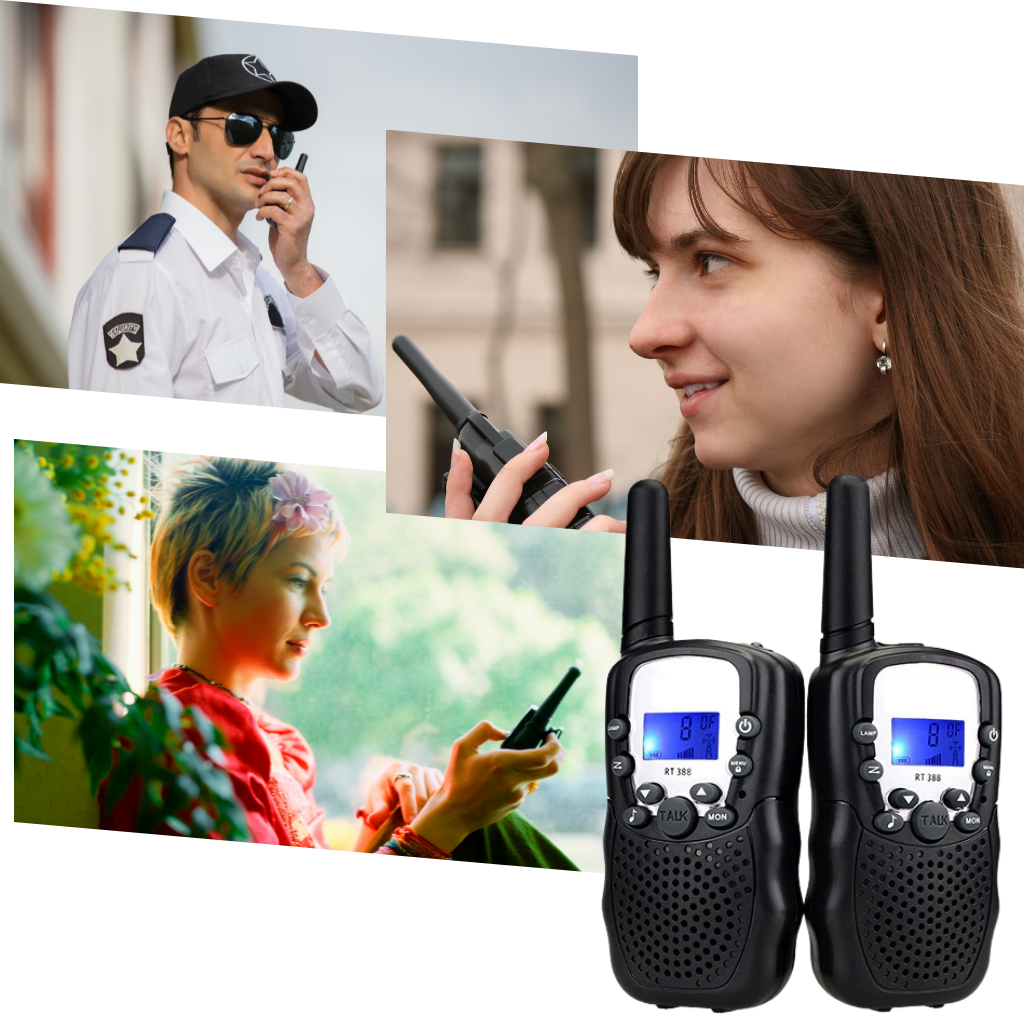 Talkies-walkies pour enfants (une paire) - Pour les adultes également!  - Ozerty