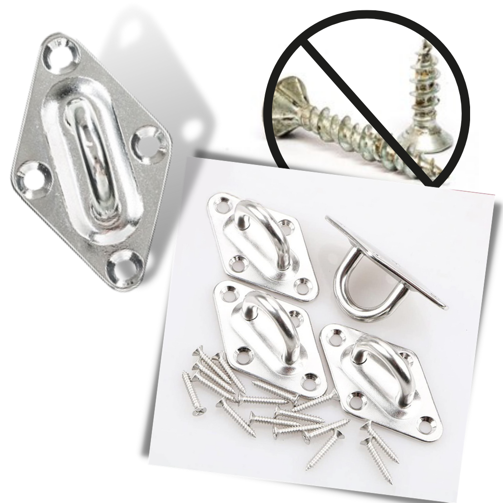 M5 Shade Sail Hardware Kit - Non-corrosive Stainless Steel - Ozerty