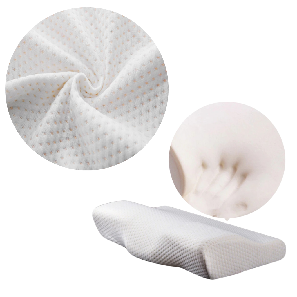 Cuscino di protezione cervicale in memory foam - Federa traspirante per cuscini - Ozerty