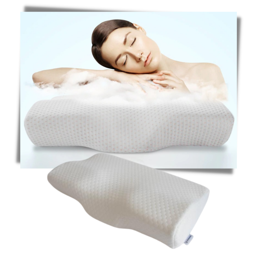 Memory foam cervical support pillow - Cervical support cushion - Ozerty