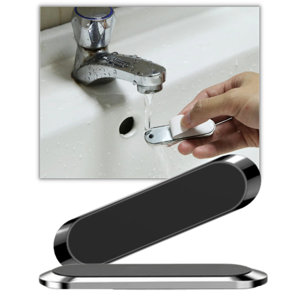Mini magnetisk mobilhållare - Återanvändbar och tvättbar - Ozerty