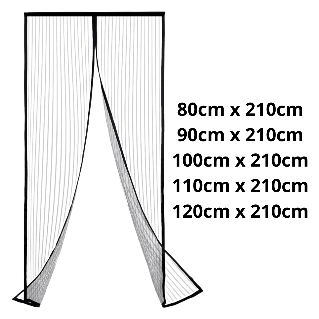 Zanzariera magnetica per porte - Dimensions - Ozerty