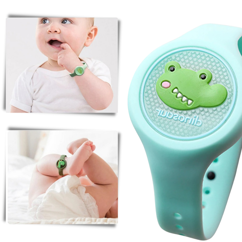 Mosquito repellent bracelet for children - Portable and compact - Ozerty