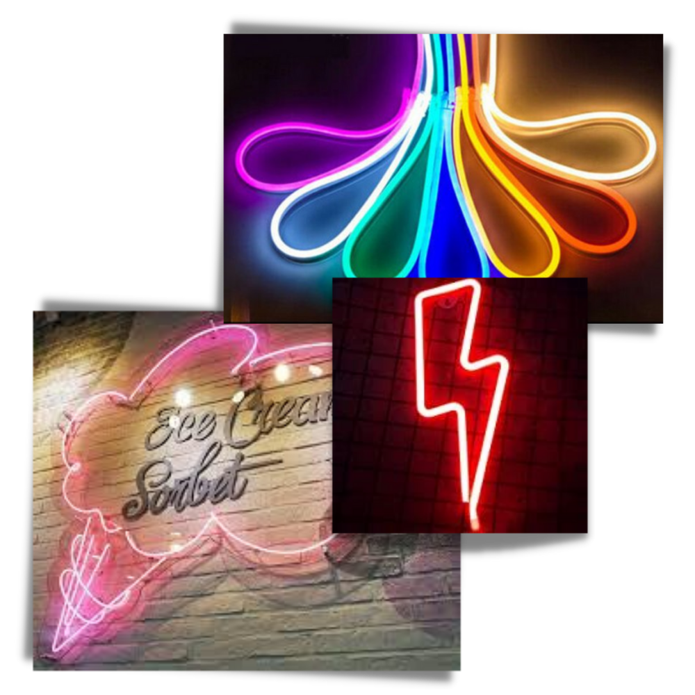 Neon LED Wire Colorful - Multiple DIY options -