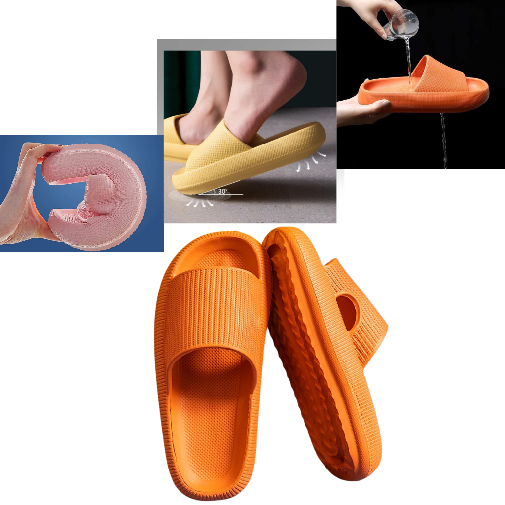 Sandali antiscivolo | Suola ultra leggera anti-scivolo resistente all'usura flip-flop - Ozerty