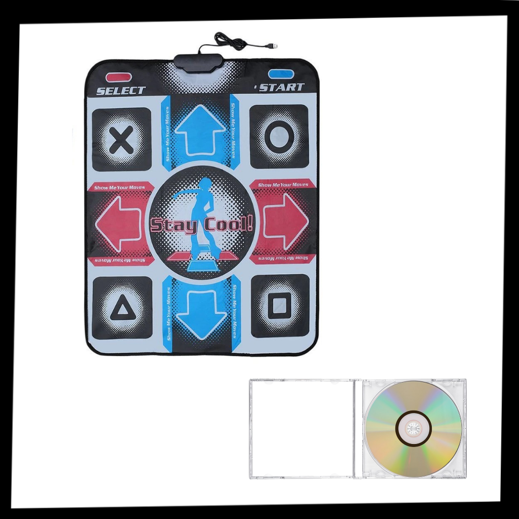 Non-Slip USB Dance Pad - Package - Ozerty