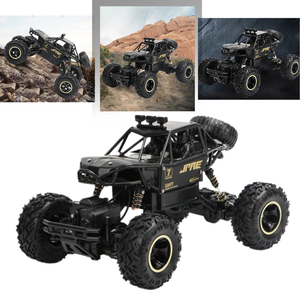 Off-Road Remote-Controlled Car 4-Wheel Drive  - Ozerty