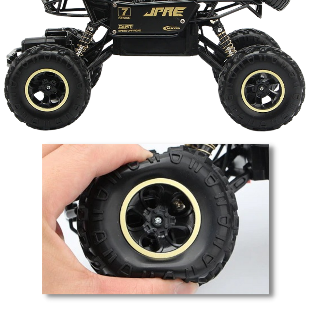 Off-Road 4WD Remote-Controlled Car - 4-Wheel Drive - Ozerty