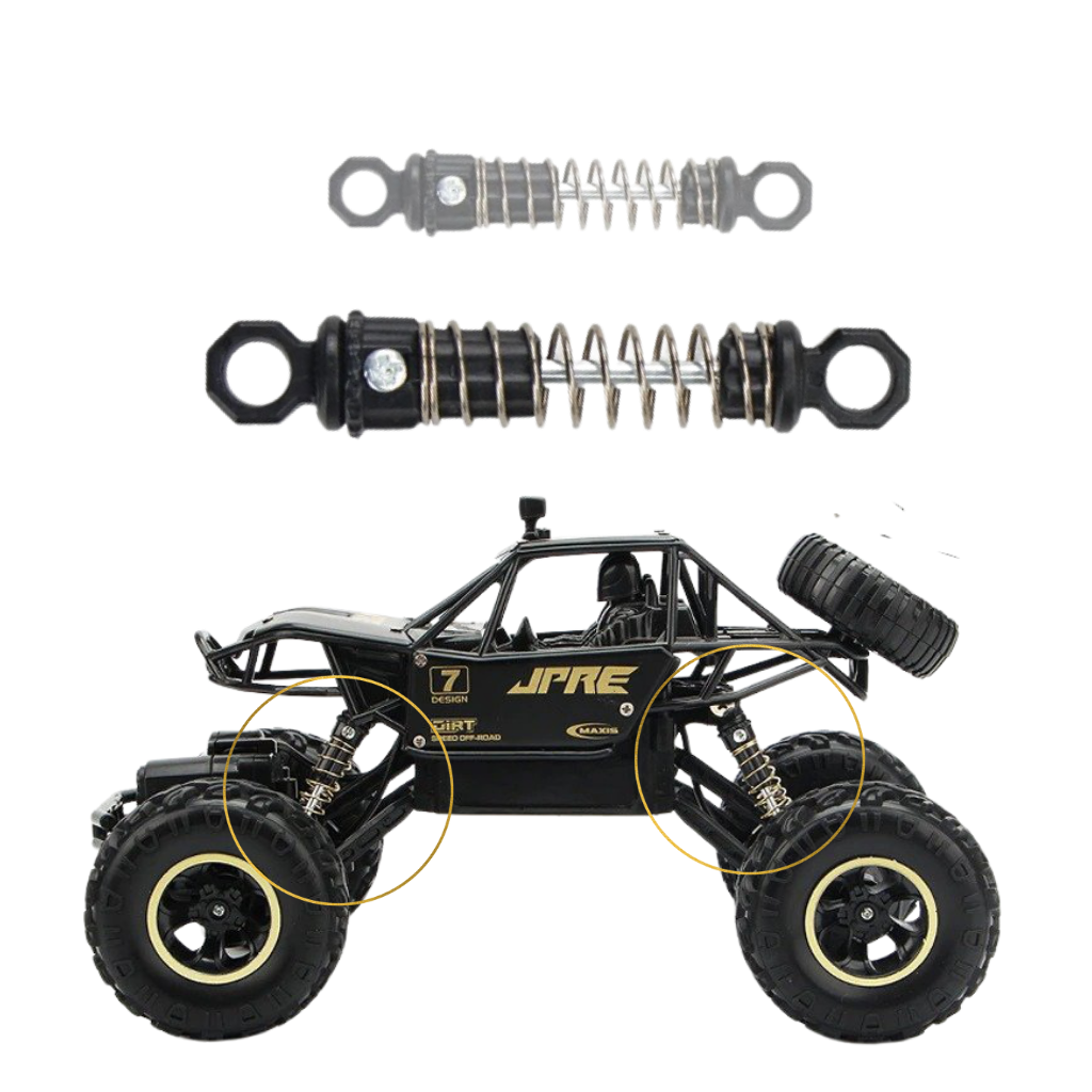 Off-Road 4WD Remote-Controlled Car - Independent Suspension - Ozerty