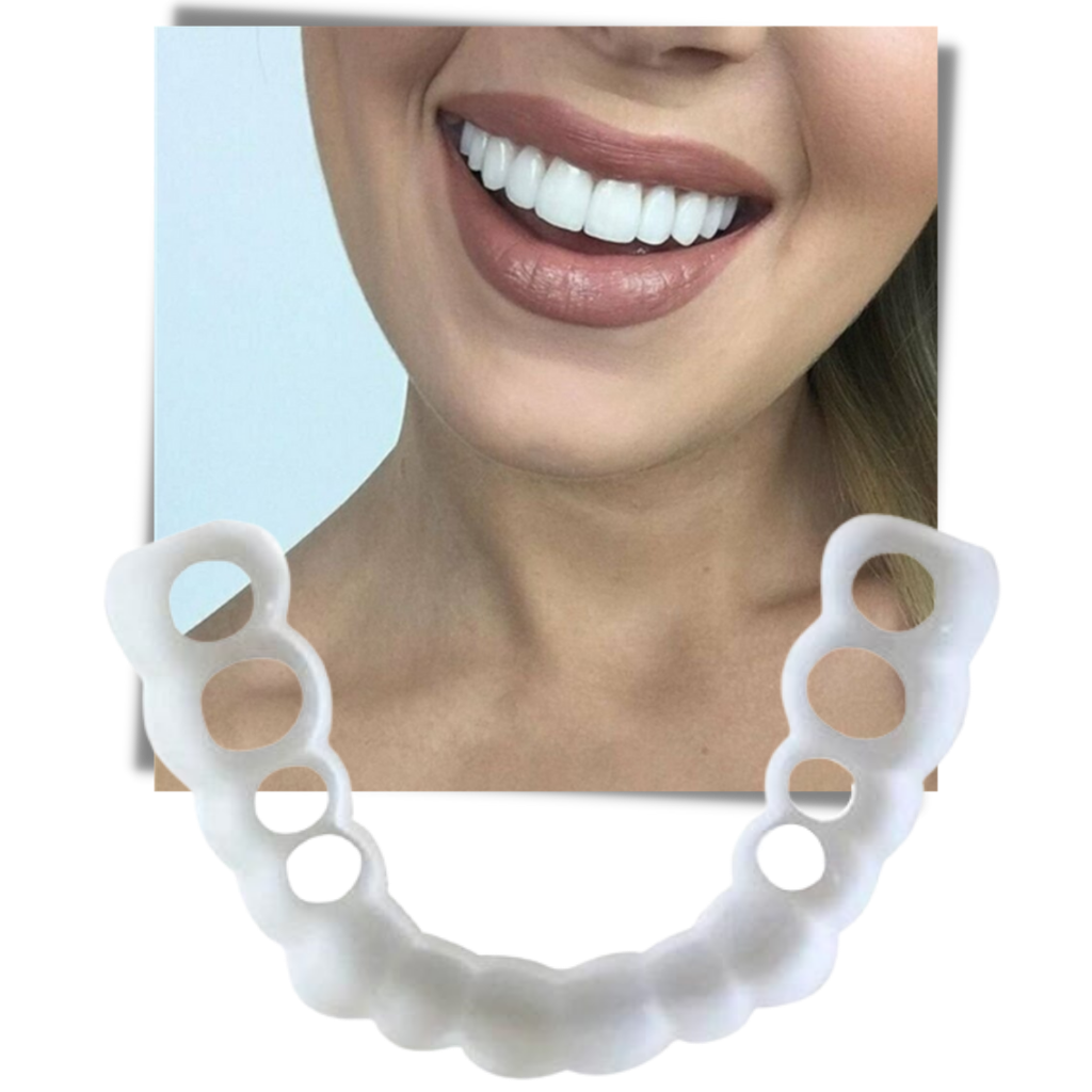 Couverture dentaire sourire parfait - gouttière confortable - Une couverture dentaire pour un sourire parfait - Ozerty