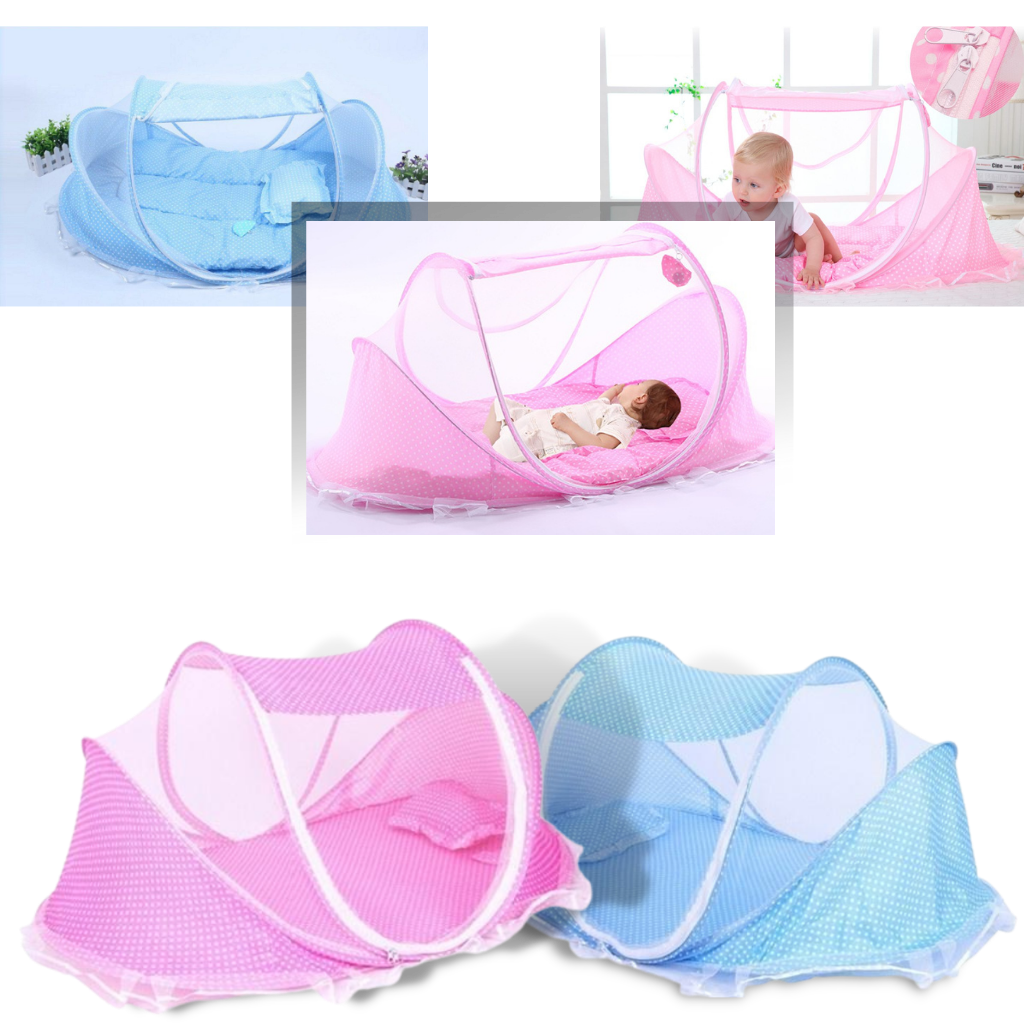 Portable Baby anti-mosquito Bed | Portable Baby mosquito repellent Bed - Ozerty