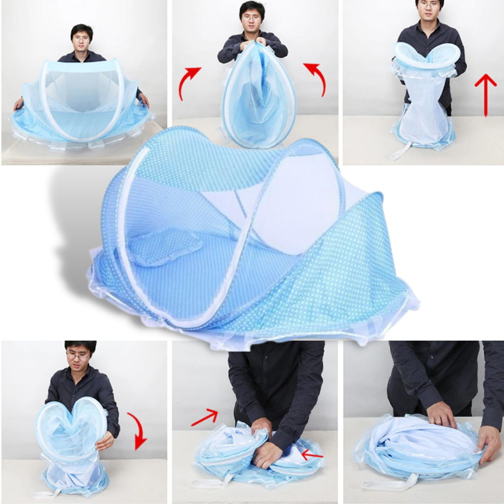 Portable Baby anti-mosquito Bed - Easy to assemble - Ozerty