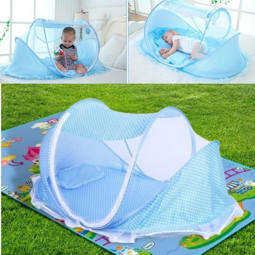Cama portátil antimosquitos para bebés - En el interior o el exterior - Ozayti