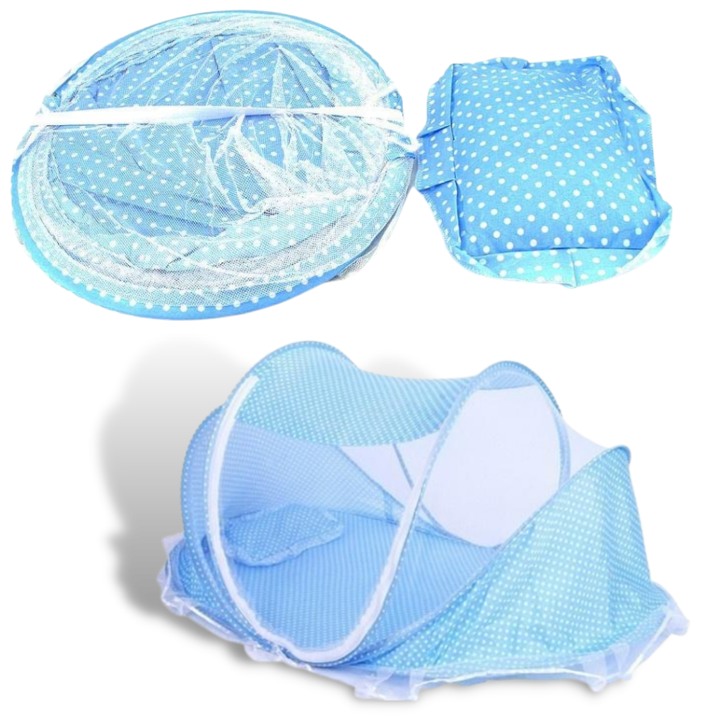 Bärbar babysäng med myggnät - Lätt och bärbar - Ozerty
