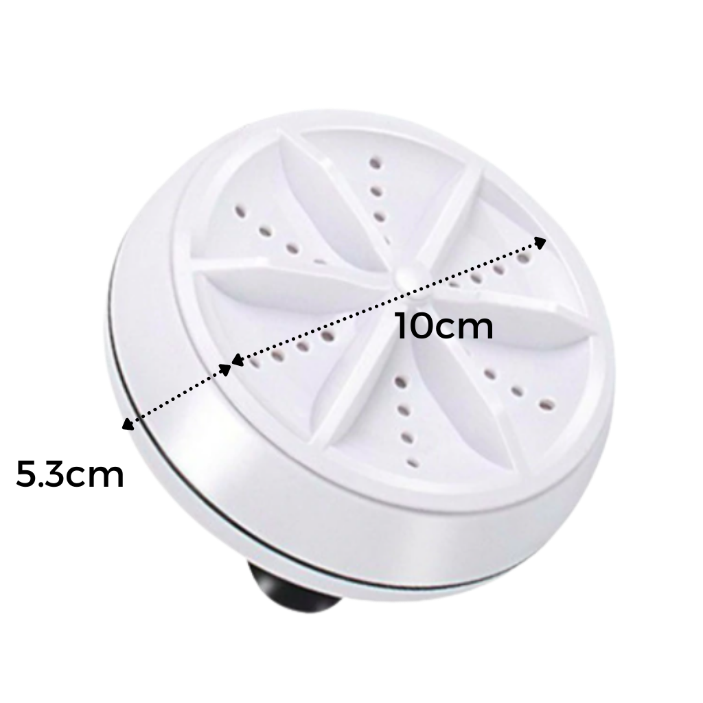 Lave-vaisselle et machine à laver à ultrasons portatif - Dimensions - Ozerty