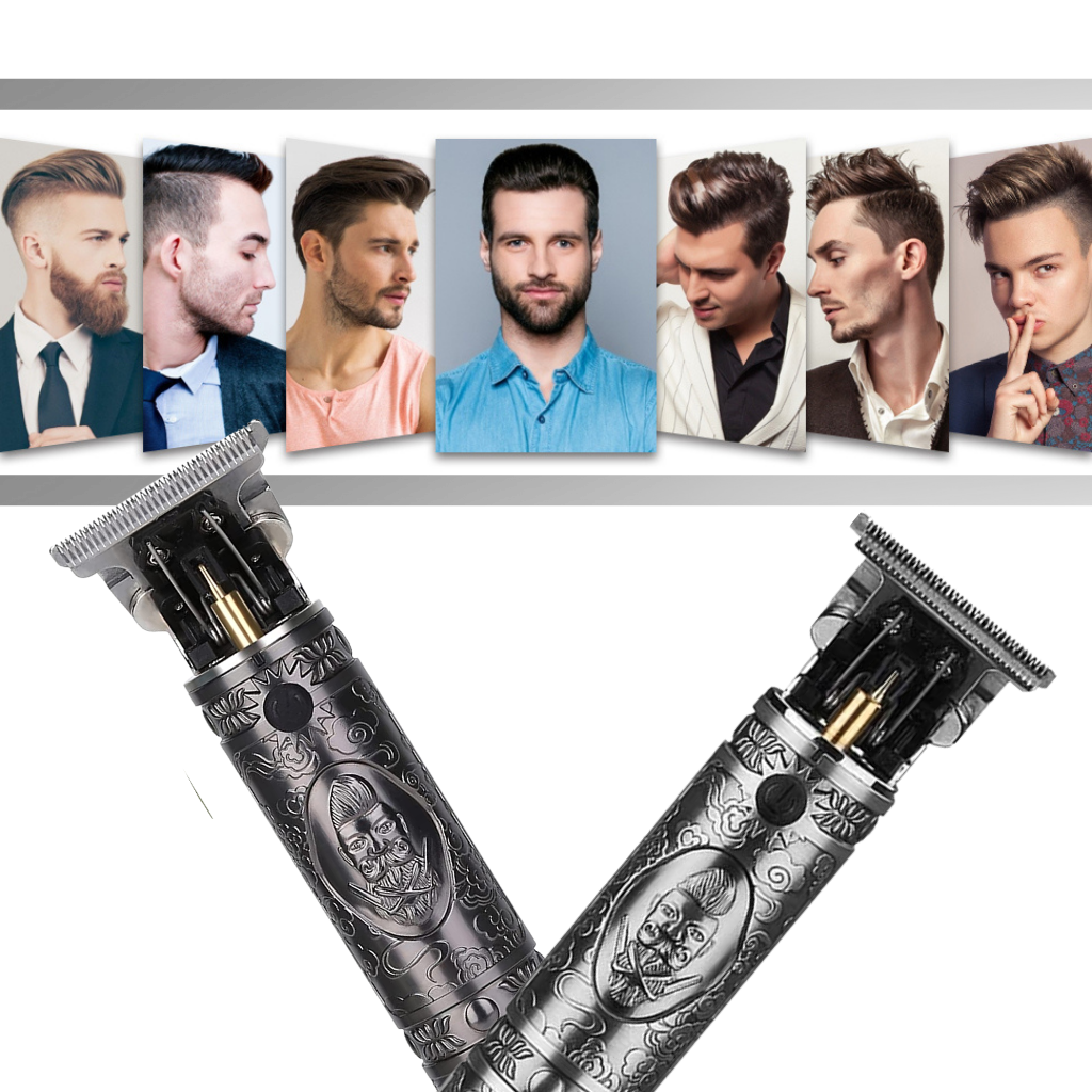 Tondeuse de barbier rechargeable - IDÉAL POUR TOUS LES TYPES DE CHEVEUX - Ozerty