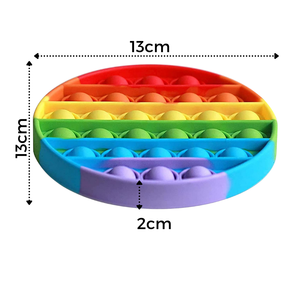 Jouet sensoriel anti-stress à bulles - Caractéristiques techniques - Ozerty