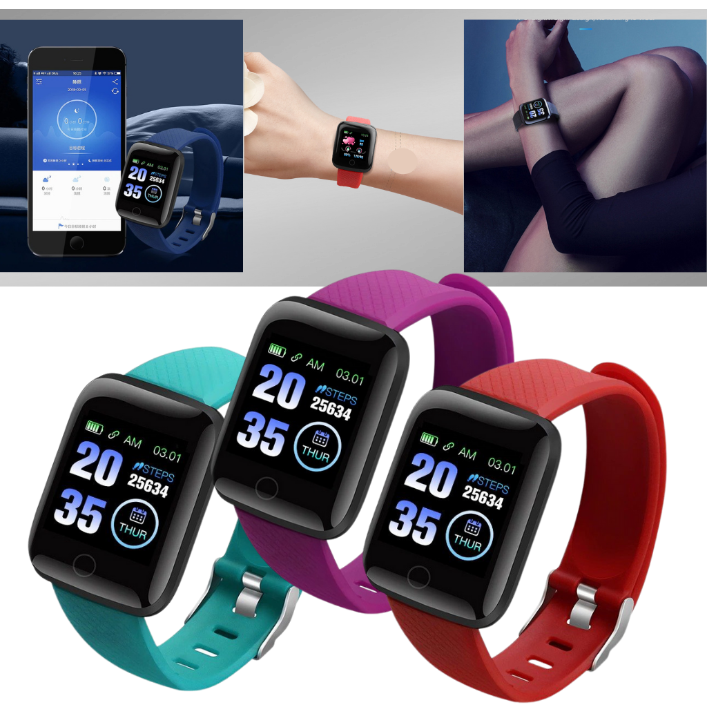 Touch screen smart watch | heart rate sleep monitoring waterproof smart watch - Ozerty
