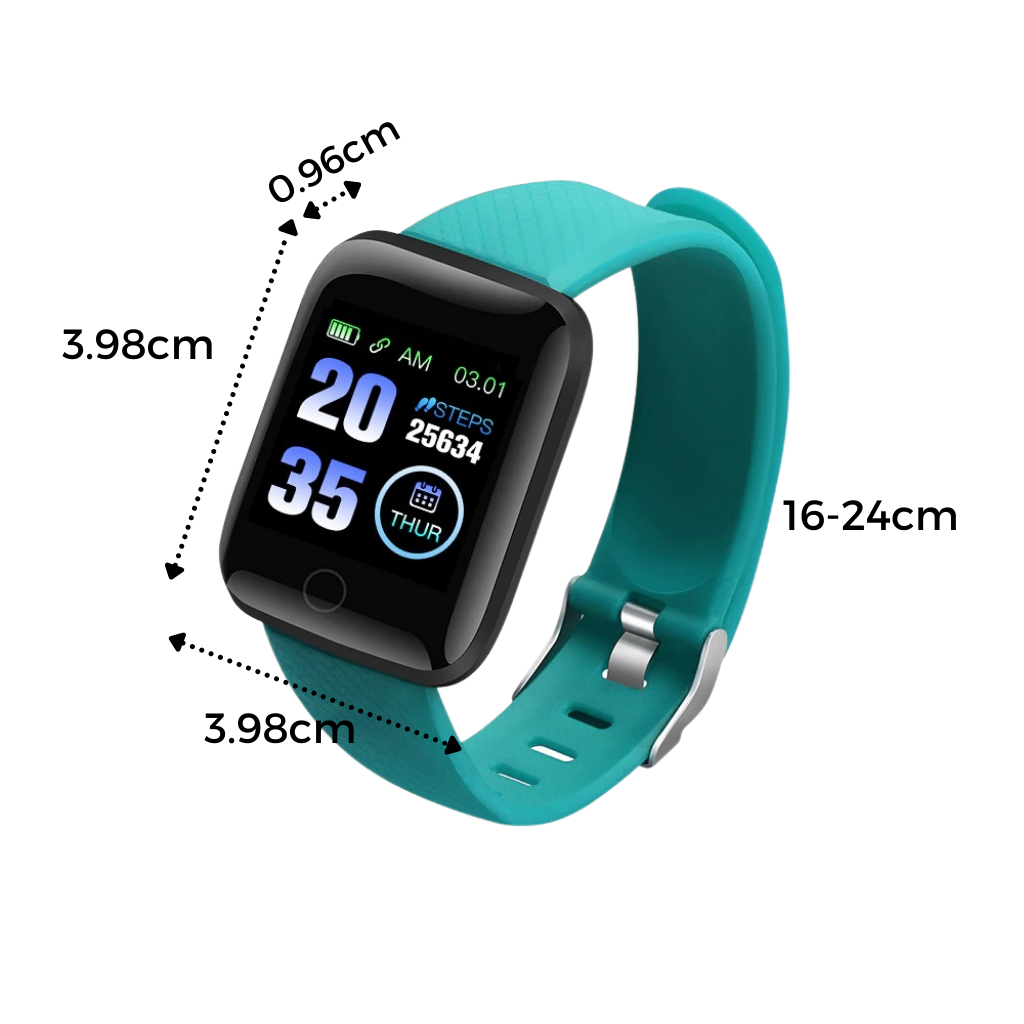 Smartwatch con touch screen - Dimensions - Ozerty