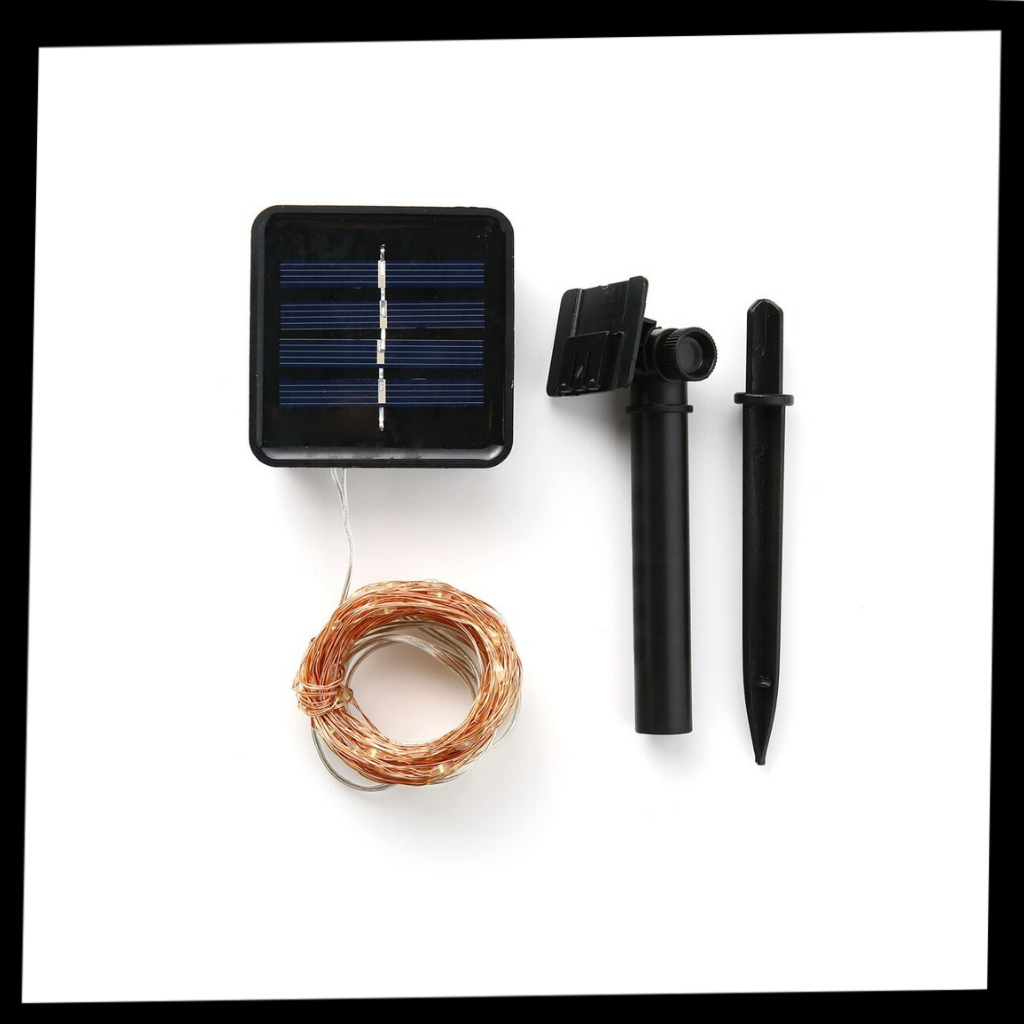 Solar LED String Light - Package - Ozerty