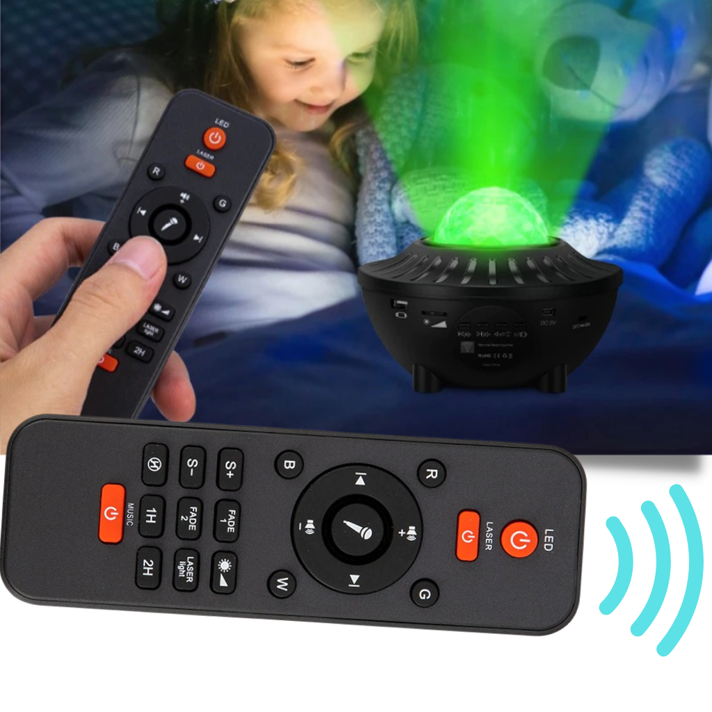 Starry sky light Projector - REMOTE AND TIMER - Ozerty