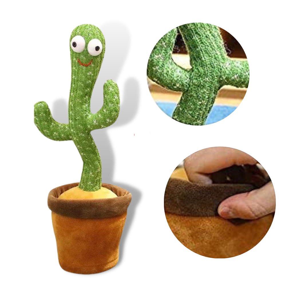 Pappagallo cactus parlante - Cotone morbido  - Ozerty