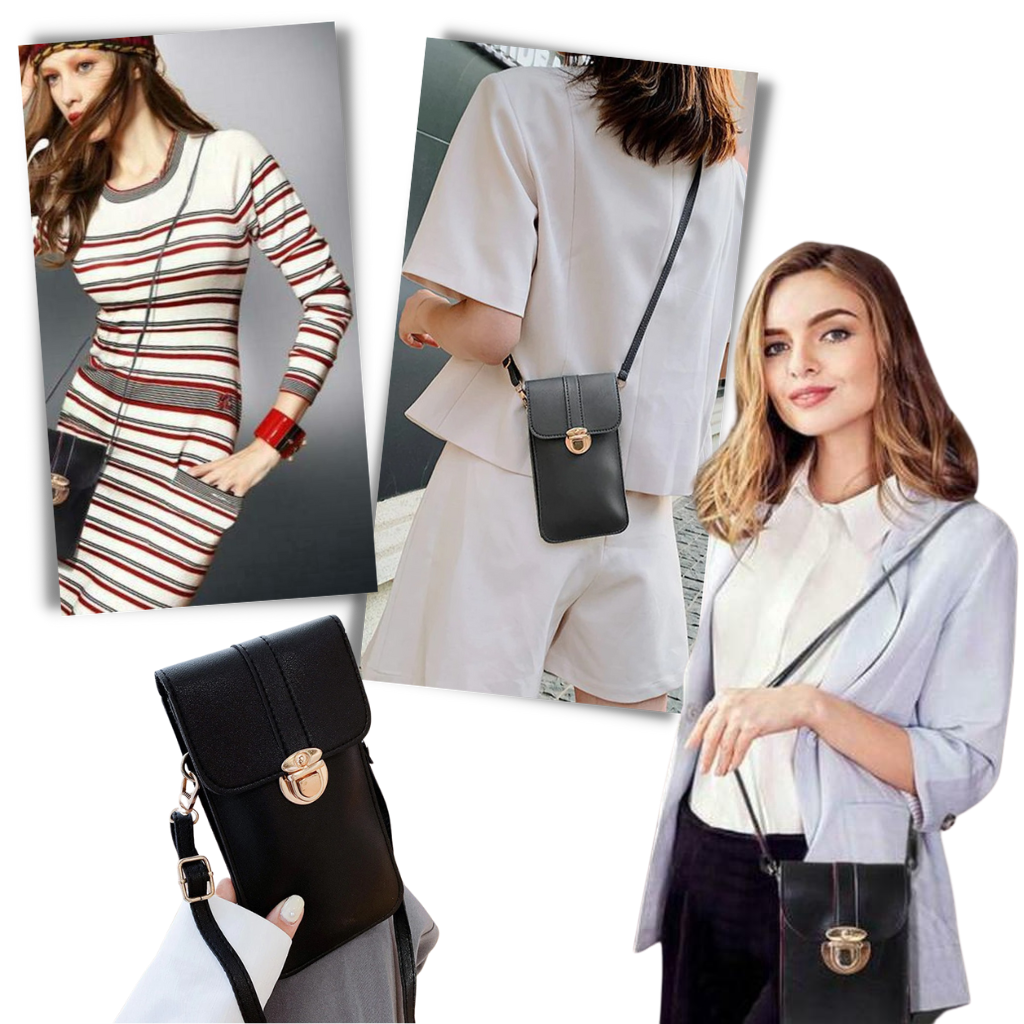 Touchscreen phone crossbody bag - All occasions  - Ozerty