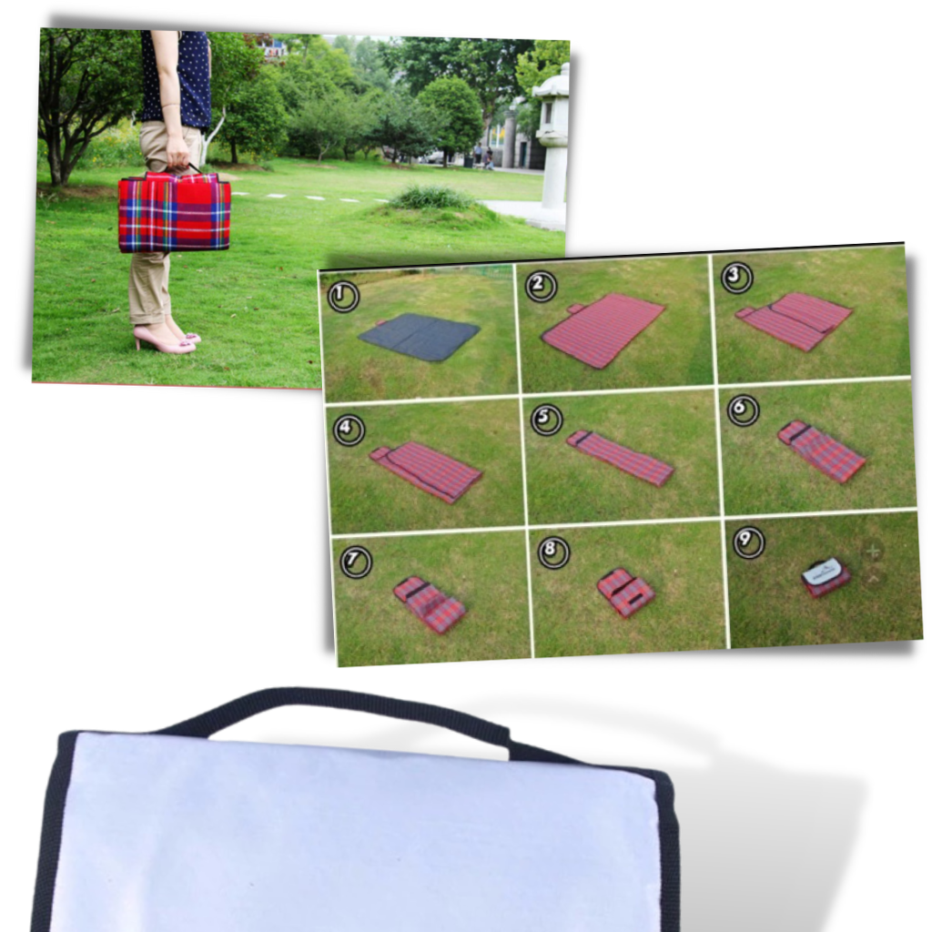 Waterproof Picnic Blanket - Lightweight and Foldable - Ozerty