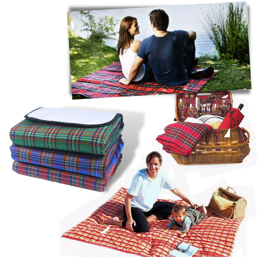 Waterproof Picnic Blanket - Roomy picnic mat - Ozerty